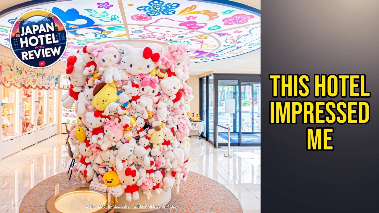 Hotel Okinawa with Sanrio Characters - This Hotel Impressed Me | Okinawa Main island, Japan🛏️