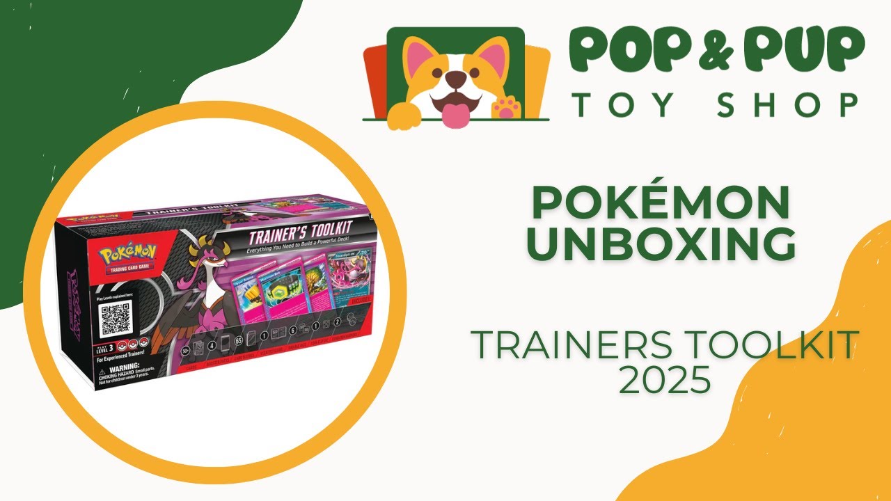 Pokémon Unboxing - Trainers Toolkit 2025