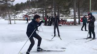 December 30, 2019 Jason cross country skiing @351 Biathlon Northwood