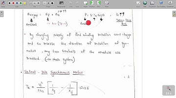 Lecture = 4e Synchronous Machines Concepts Revision