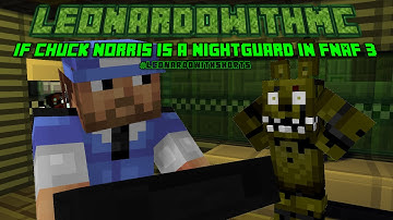 If Chuck Norris Is a Night Guard in FNAF 3 (Minecraft Animation)