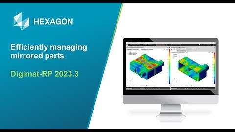 Mirrored components in Digimat-RP