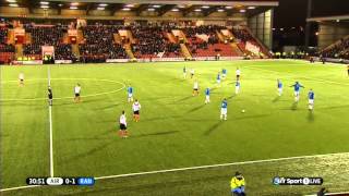 Scottish League 1 - Airdrieonions vs Rangers - 2014/02/01 - First Half FULL