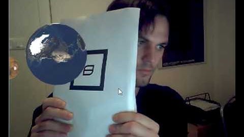 Augmented Reality using Papervision3D and Flex