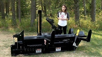 The HWP-150 -- Firewood Processor With A Hydraulic Wedge