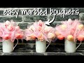 Mini Marbled Strawberry Bouquets