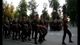 Soldiers sing \