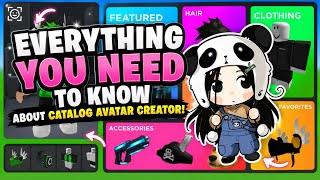 ULTIMATE CATALOG AVATAR CREATOR GUIDE🔥 #tutorial #roblox #catalogavatarcreator