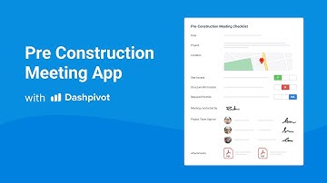 Streamline Pre-Construction Meetings with Dashpivot & Sitemate