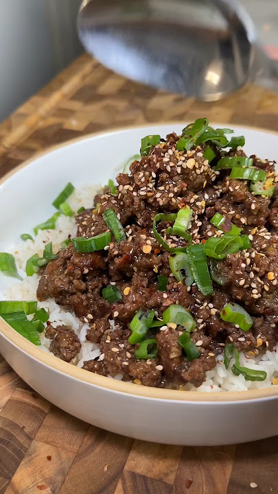 15 Minute Mongolian Beef #icekarim