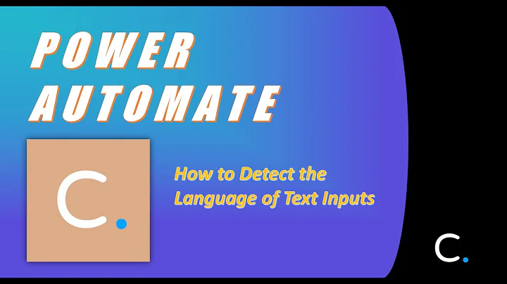 How to Detect the Language of Text in Power Automate