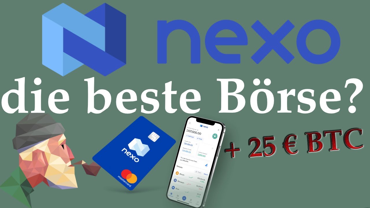 Nexo.io - die beste Börse? Eine Empfehlung für alle? 25$ Bonus - YouTube