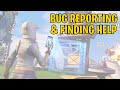 Reporting Bugs in Fortnite Creative / UEFN &amp; Getting Help