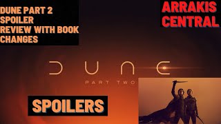 Dune Part 2 Full Spoiler Review with Book Changes