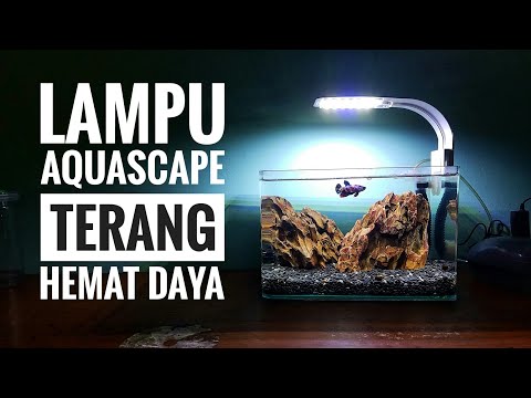 Membuat Lampu Aquascape Diy Dari Bohlam LED Mudah, Murah, Meriah, Terang. 