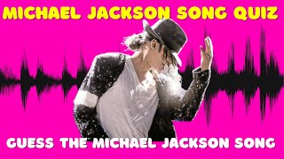 Michael Jackson Music Quiz | Guess the Michael Jackson Song | Music Quiz