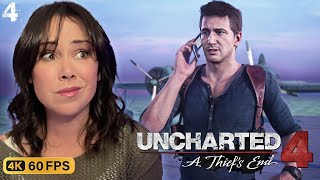 This ISN'T Going to END Well for Nathan Drake... | Uncharted 4 Playthrough [4]