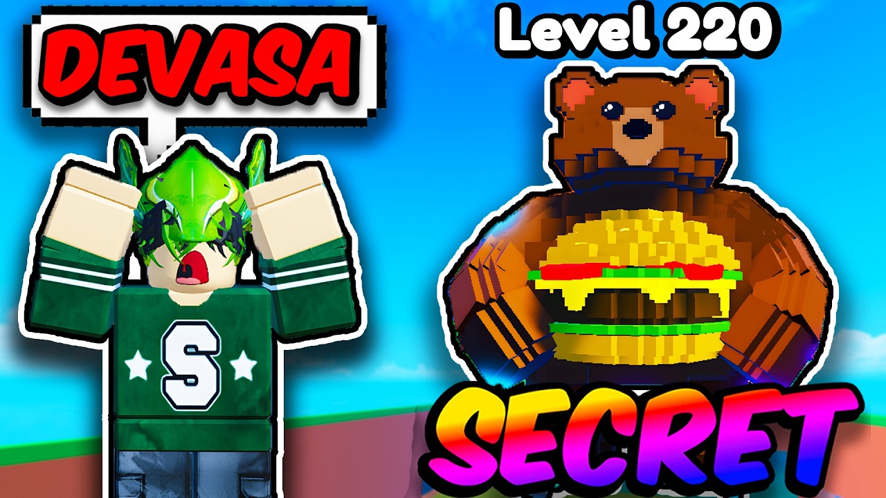 220 SEVİYE DEVASA SECRET BRAİNROT GELDİ! - Escape Tsunami For Brainrots!