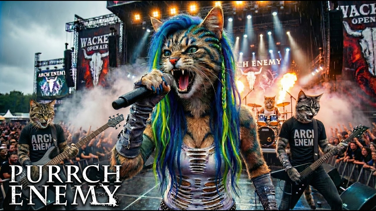 Purrch Enemy - Ravenous for Kibble | Live at Wacken Open Air 2026