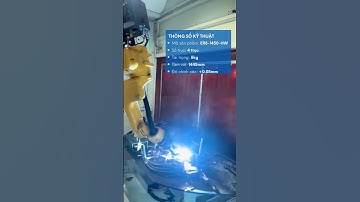 Robot 6 trục ESTUN hàn hồ quang dây khí bảo vệ tự động