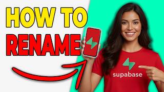 How To Rename Files In Supabase Storage [Step-By-Step 2026] @SmartMoneyTutorials