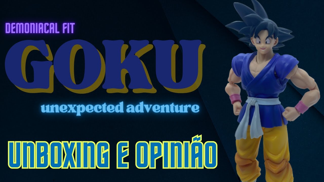 Goku GT Unexpected Adventure! Demoniacal Fit! Preço bom para uma figura bem  feita ✔️ 