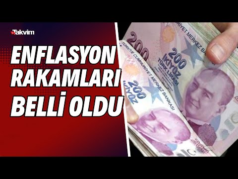 Nisan ayı enflasyon rakamları belli oldu