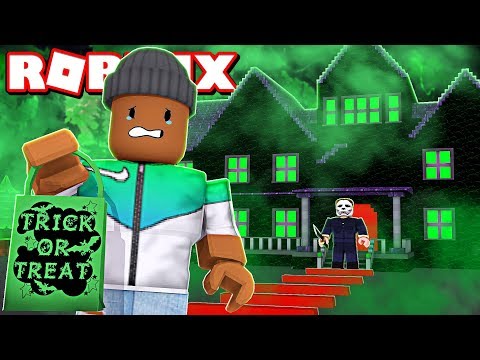 *NEW* TRICK OR TREAT HALLOWEEN OBBY IN ROBLOX