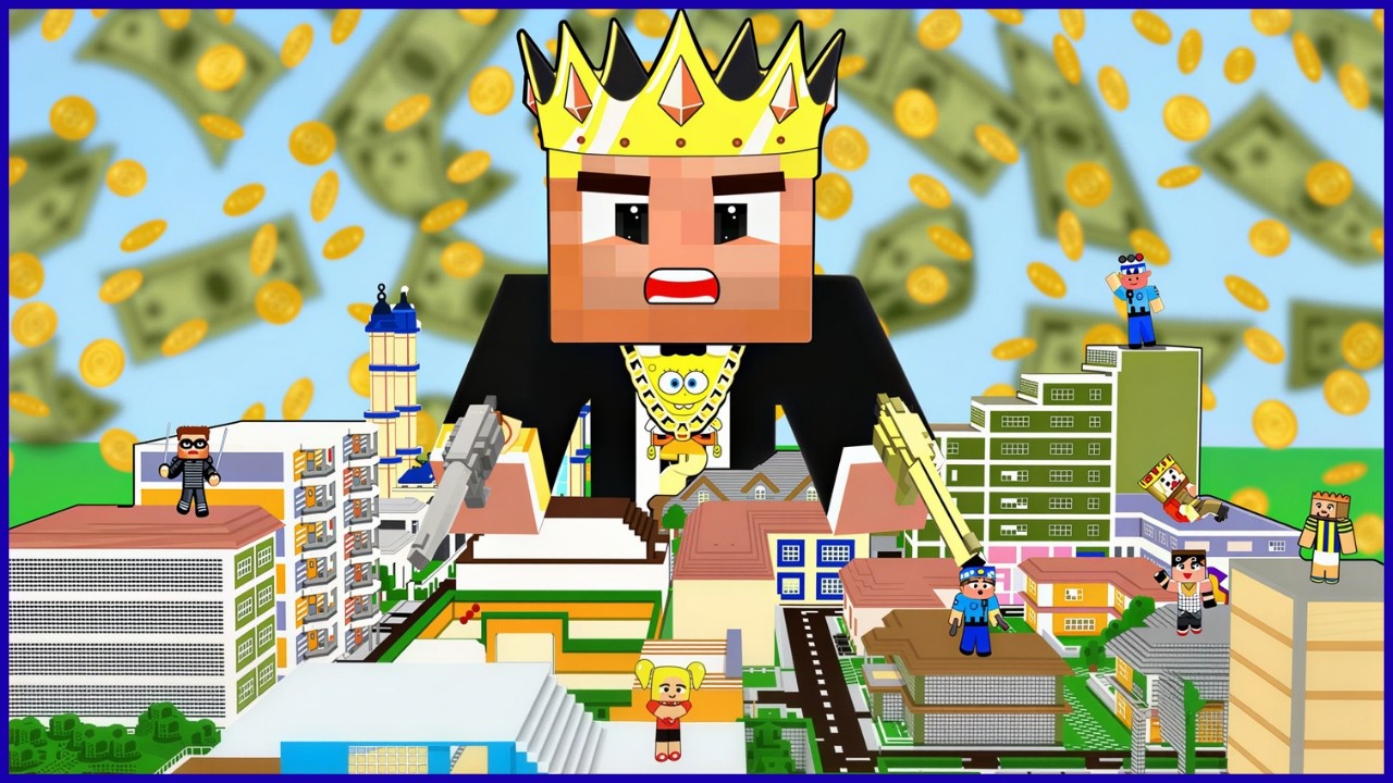 EFEKAN ÇOOK ZENGİN OLDU BÜTÜN ŞEHİRİ SATIN ALDI! 😂🤑 - Minecraft