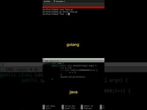 Golang vs Java. Simple Benchmark.