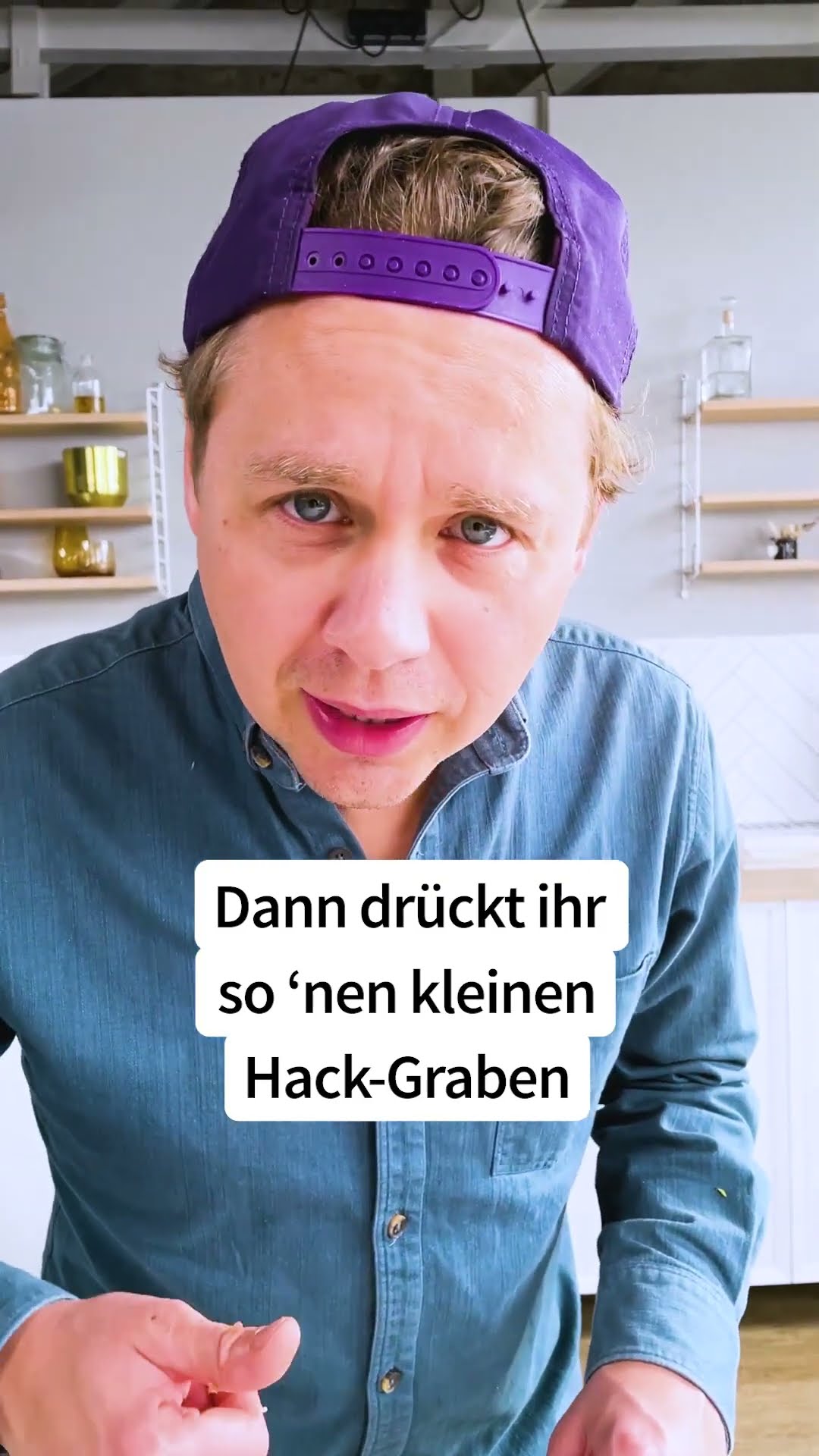 Gefülltes Baguette mit #Hackfleisch und Käse #shorts - YouTube