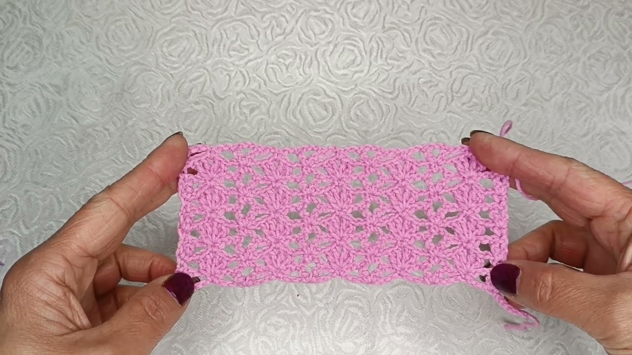 Σχέδιο με βελονάκι για διάφορα πλεκτά όμορφο και εύκολο