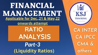 Lecture-50-CA IPCC/Intermediate Financial Management- Ratio Analysis-III