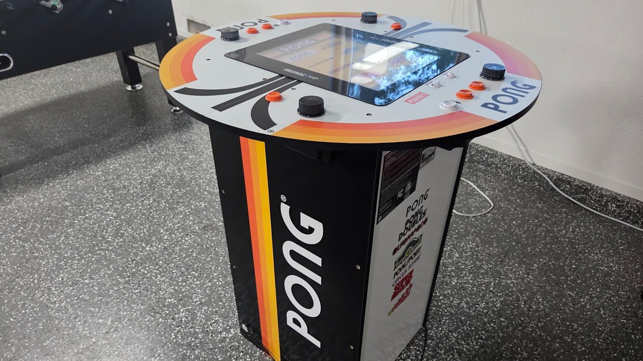 Arcade 1Up Arcade1Up Pong Стол для паба на 4 игрока - Электронные игры |КРАТКИЙ ОБЗОР|