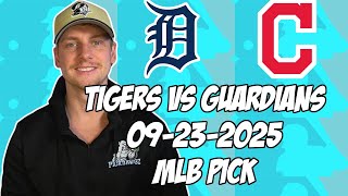 Cleveland Guardians vs Detroit Tigers 9/23/25 MLB Pick & Prediction | MLB Betting Tips