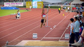 [SEA Games 2025] Women's Long Jump Final | Gold Medal TRAN THI LOAN