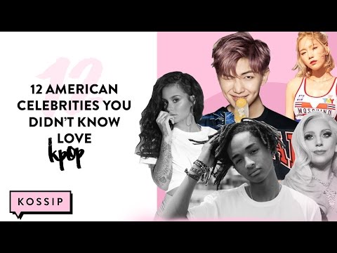 12 American Celebrities You Never Knew Liked K-Pop | The Kossip List