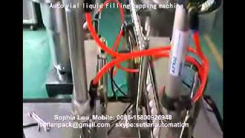 MTFC-1000 auto vial liquid filling capping machine manufacturer from Shanghai