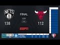Nets @ Bulls  | NBA on ESPN Live Scoreboard