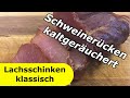 158 - Lachsschinken klassisch │ Kalträuchern mit dem Jäger-Sparbrand