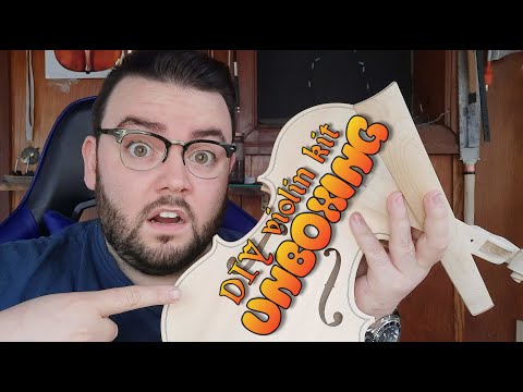 LuthierTaylor Unboxes A DIY Violin Kit 