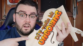 LuthierTaylor unboxes a DIY violin kit!