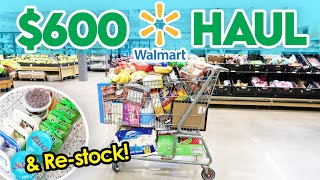 ⭐ SHOP IN STORE WITH ME  WALMART GROCERY HAUL! @JenChapin