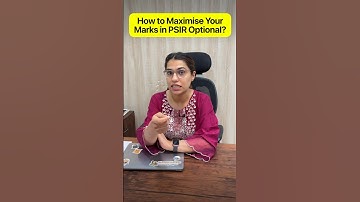 Maximizing Your Marks in PSIR Optional #upsc #upscmains #politicalscience