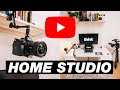 AMAZING YouTube Studio Setup Ideas for SMALL Spaces (Home Office Tour 2021)