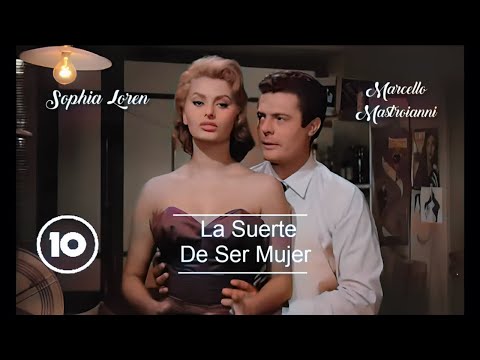 Cine Clásico - Sophia Loren : Marcello Mastroianni - Película Italiana en Español