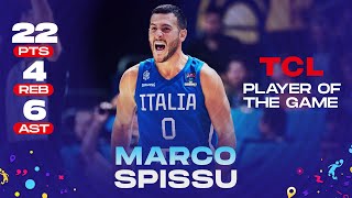 Marco SPISSU 🇮🇹 | 22 PTS / 4 REB / 6 AST