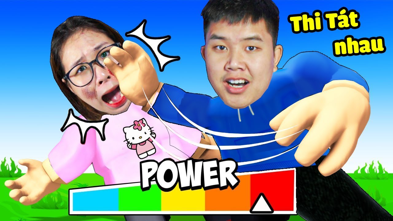 Cuộc thi Tát Nhau Như Mấy Anh Tây Xem Ai Mạnh Nhất bqThanh Tát Ốc Vêu Mồm ???