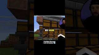 Copper Golems AUTO SORT Your Items! 🤖 Infinite Minecraft Storage System