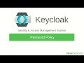 Keycloak Password Policies